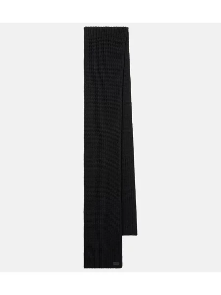 Fular Saint Laurent din cașmir negru