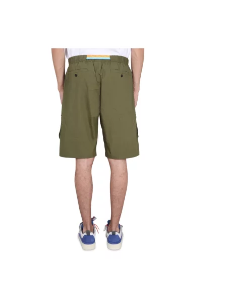 Szorty cargo Marcelo Burlon zielone