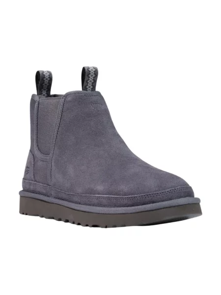 Sztyblety Ugg skórzane szare