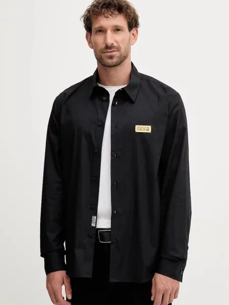 Srajca Versace Jeans Couture črna