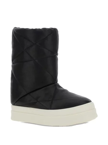 Botine Rick Owens din piele negru