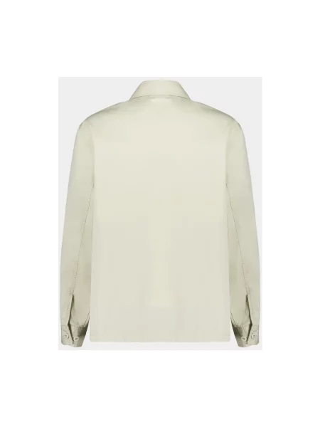 Kurtka Mm6 Maison Margiela z nadrukiem biała