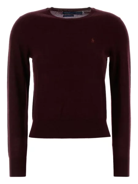 Вълнена тениска Polo Ralph Lauren бяло