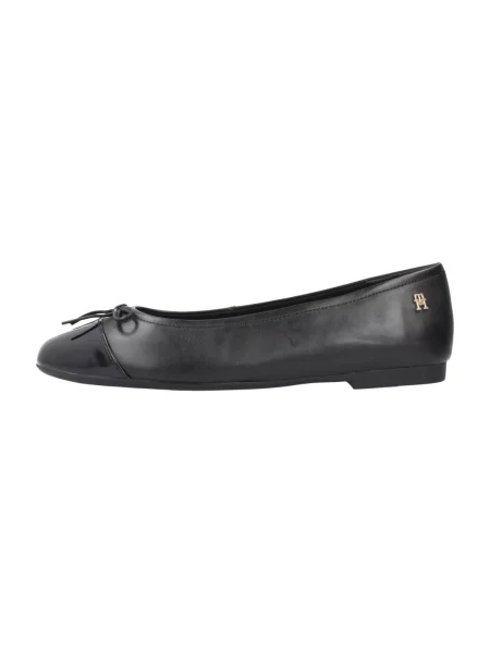 Șapcă Tommy Hilfiger din piele negru