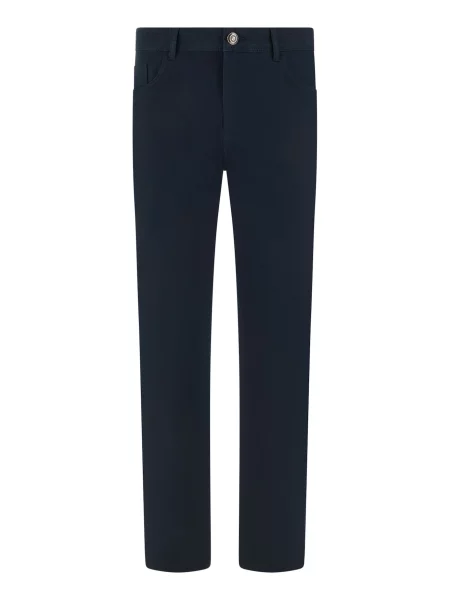 Boggi Milano Pantaloni eleganți bleumarin
