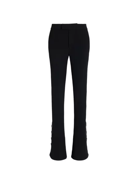 Pantaloni Proenza Schouler de lână negru