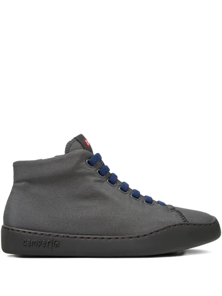Sneakerși Camper cu șireturi din dantelă gri