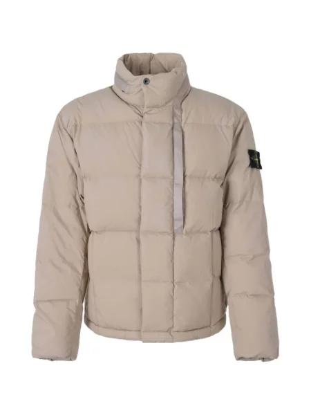 Matlasat geacă Stone Island cu strasuri