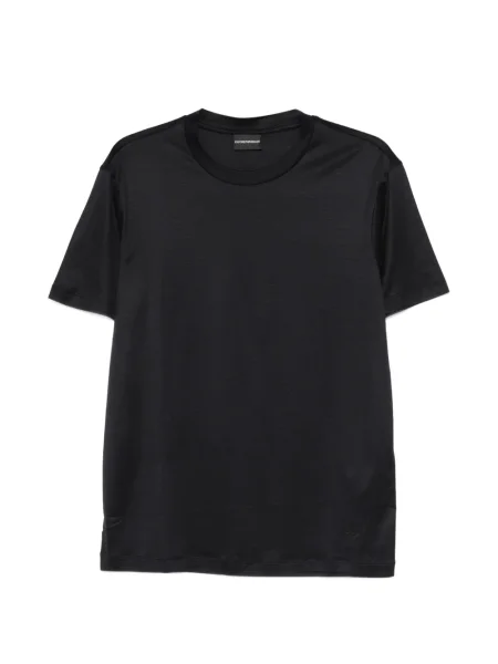 Tricou Emporio Armani cu decolteu rotund negru