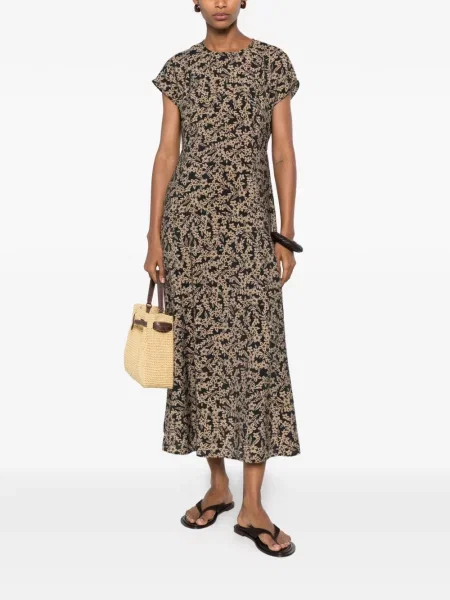 Rochie Marc O'polo cu model floral cu imagine albastru