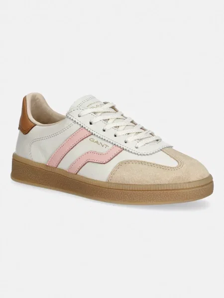Gant sneakers din piele Cuzima bej