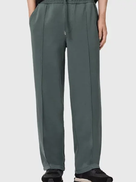 Спортивні штани AllSaints MILO однотонні сірий