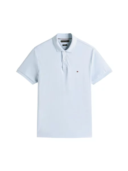 Tommy Hilfiger Polo Błękitny niebieska