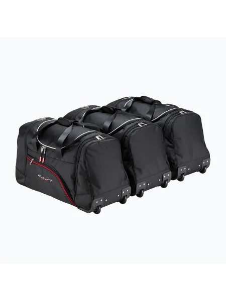 KJUST Cupra Formentor PHEV csomagtartó táska szett kerekeken 3 db fekete.. Méret: OS fekete