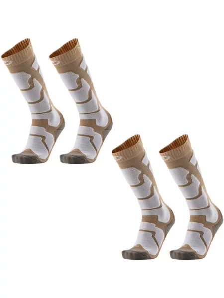Skarpety ski dla kobieta Therm-ic Ski Insulation zestaw 2 par wysokosc kolano szare
