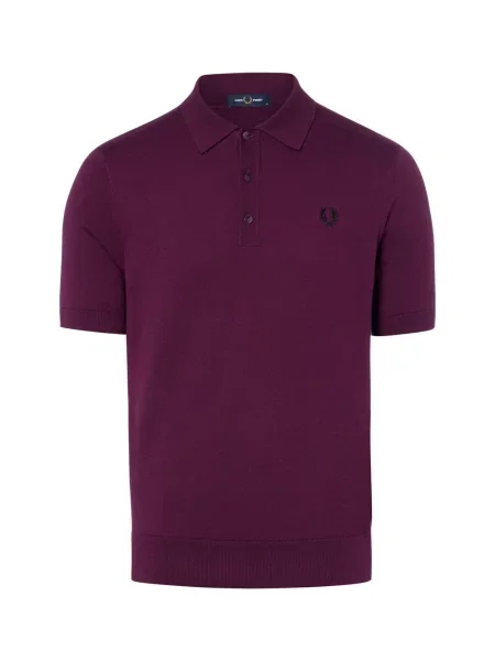 Fred Perry koszulka polo Mężczyźni lila S