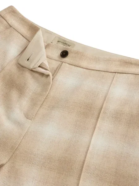 Pantaloni Woolrich în carouri