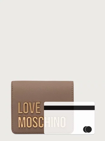 LOVE MOSCHINO Pénztárca bézs
