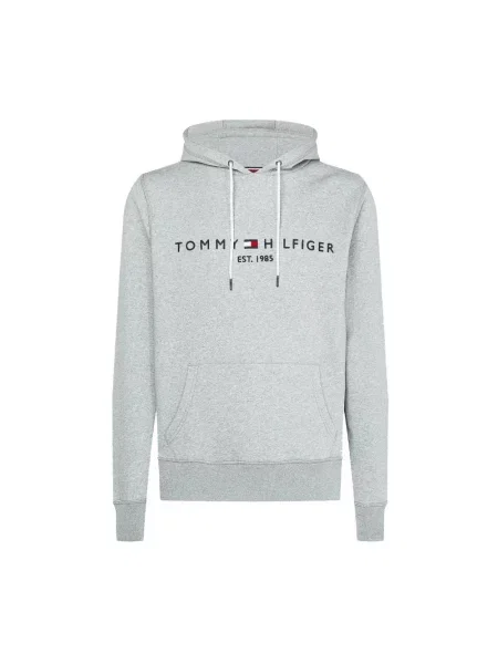 Bluza Tommy Hilfiger z logo szara