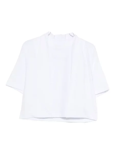 Scurt top Sportmax alb