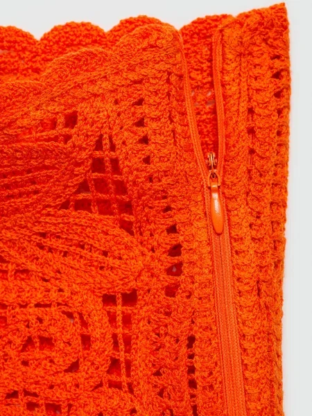 MANGO Pantaloni Esteba homar portocaliu