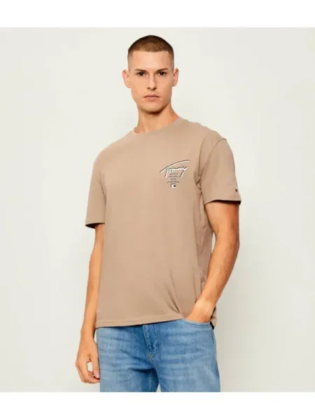 Tommy Jeans Tricou bej
