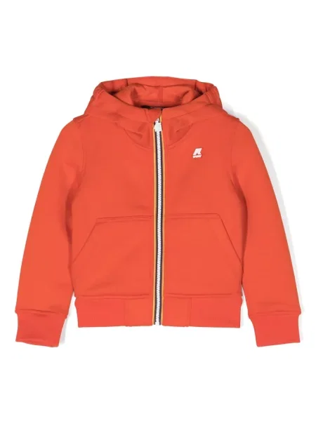 Bluza z kapturem dziecięca K-way pomarańczowa