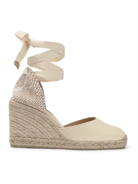 Espadryle Castañer beżowe