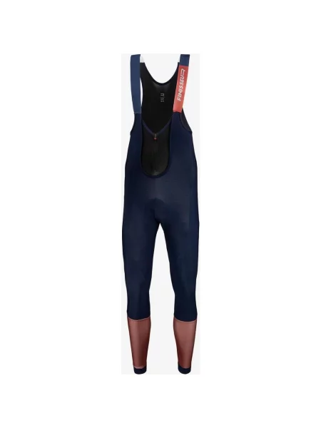 Spodenki na szelkach Finisseur Pro Thermal 2 niebiesko-czerwone XS czerwone