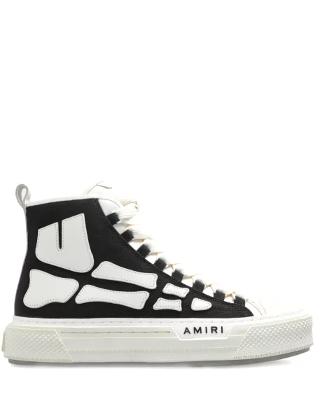 Sneakerși Amiri cu imagine negru