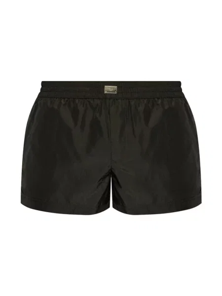 Kąpielówki Dolce And Gabbana z logo czarne