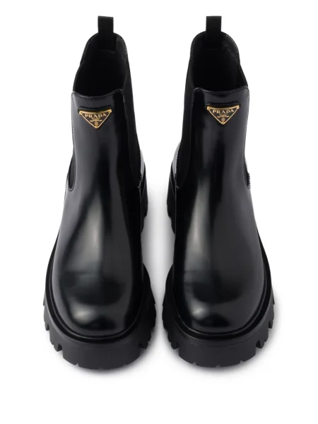 Botine chelsea Prada negru