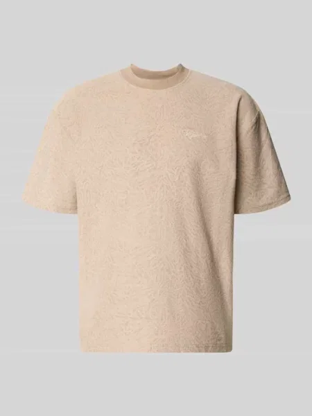 T-shirt o kroju oversized z wyhaftowanym logo model Murlo' Pegador