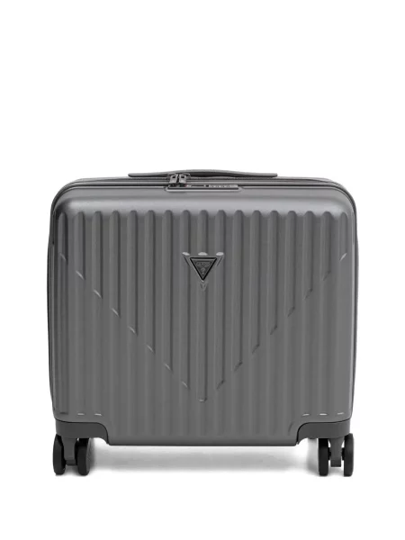 Kufr Guess s autogramem šedý