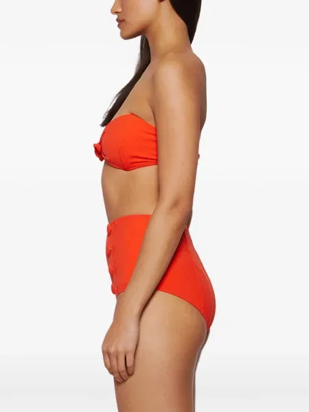 Talia bikini Lisa Marie Fernandez pomarańczowy