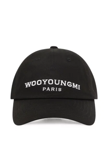 Șapcă Wooyoungmi cu broderie negru