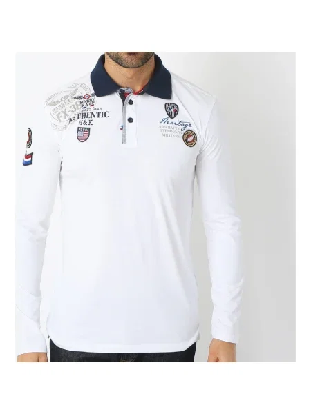 Polo Harry Kayn alb