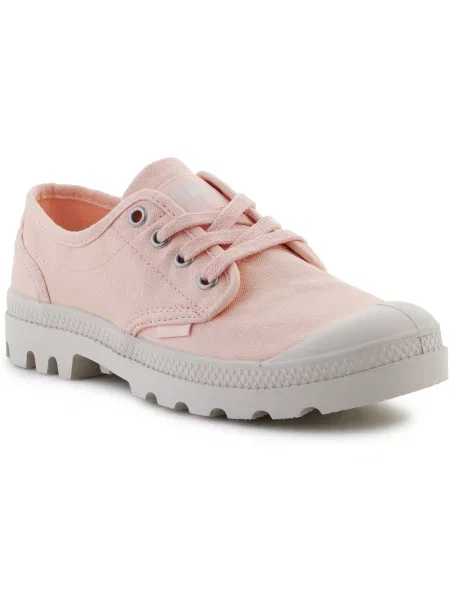 Keprové tenisky Palladium růžové