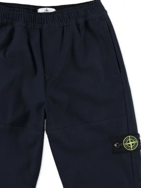 Spodnie dziecięce Stone Island niebieskie