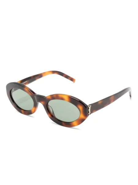 Okulary przeciwsłoneczne Saint Laurent Eyewear brązowe
