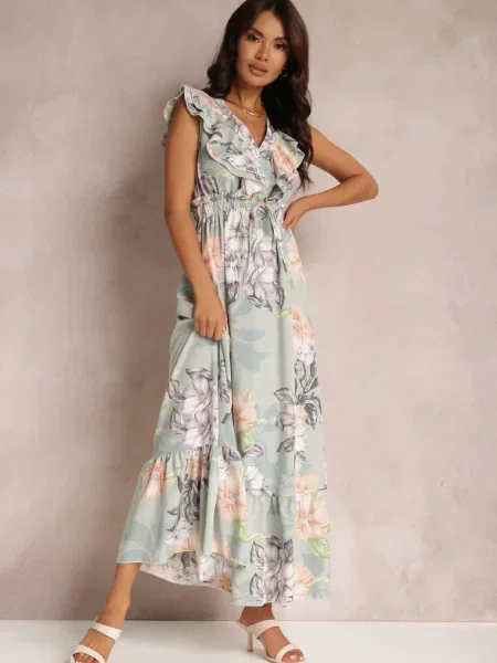 Rochie Mentă Kerna verde