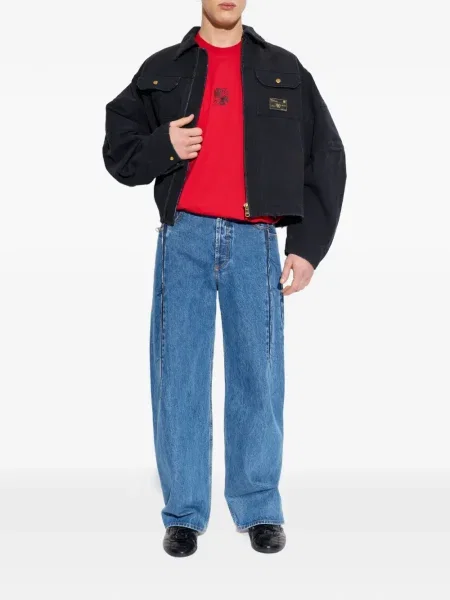 Tricou Vetements cu imagine roșu