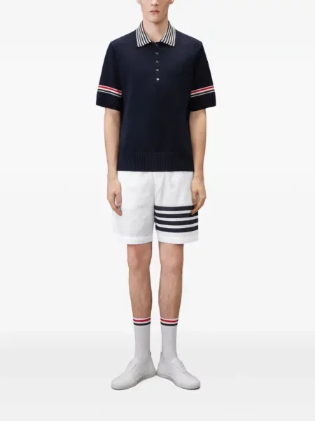 Pantaloni scurți Thom Browne alb