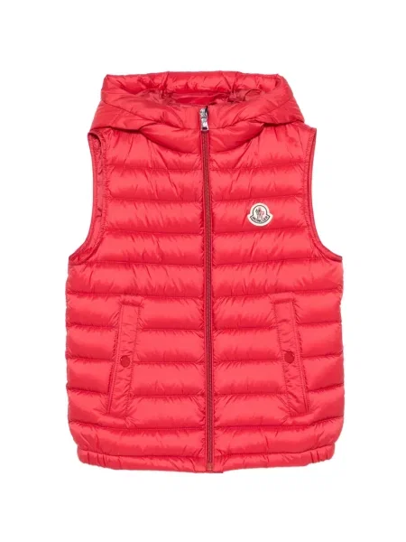 Kamizelka dziecięca Moncler Enfant czerwona