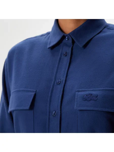 Lacoste Sukienka Lacoste niebieska