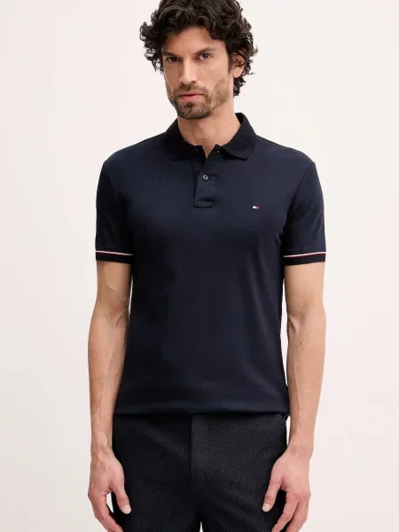 Tricou polo Tommy Hilfiger alb