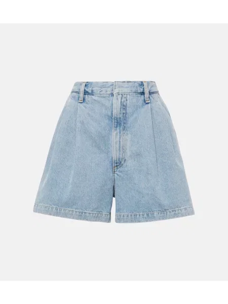 Szorty jeansowe Agolde niebieskie