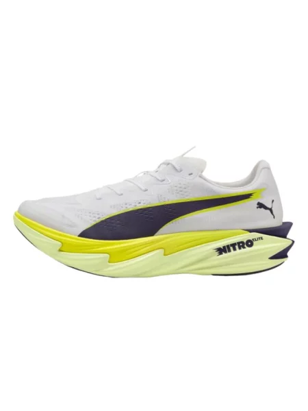 Buty do biegania Puma Deviate Nitro Elite 4 żółte