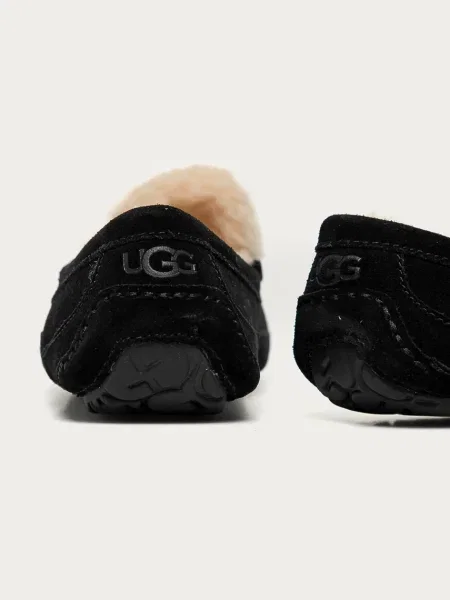 UGG Papuci din piele intoarsa Ascot negru