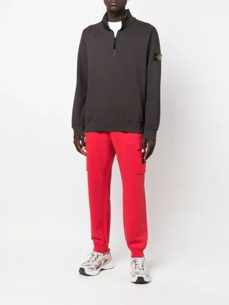 Bėgimas siaurėjantys kelnės Stone Island akmenys